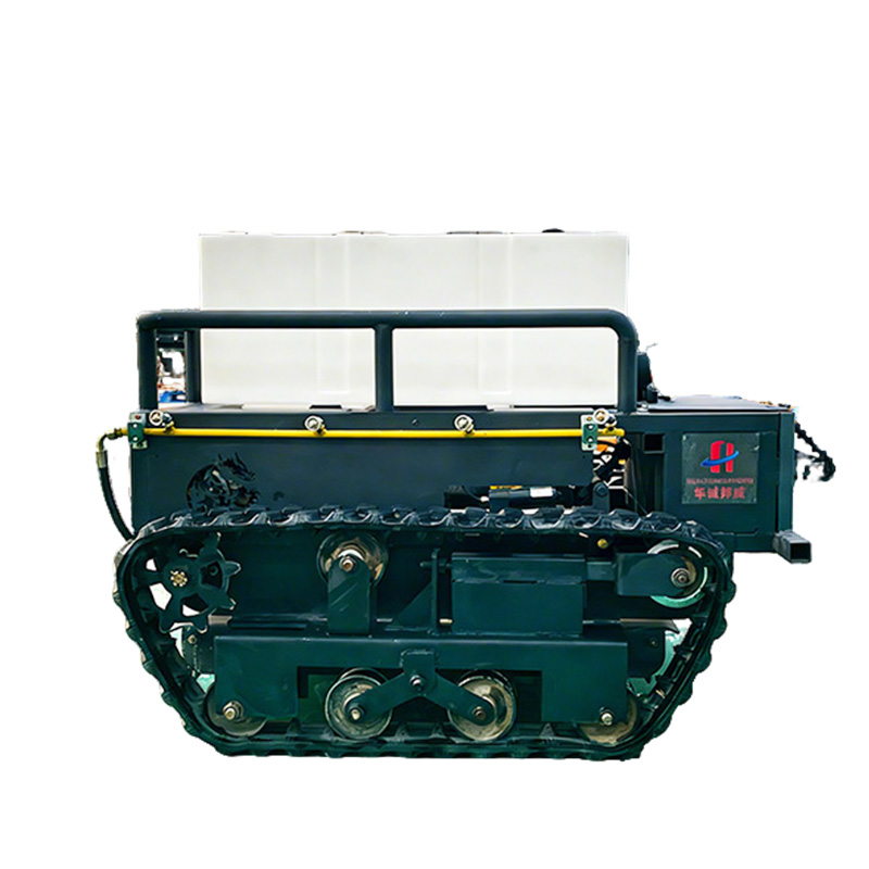 Remote Controlled Lawn Mower with Spray Insecticide Machine