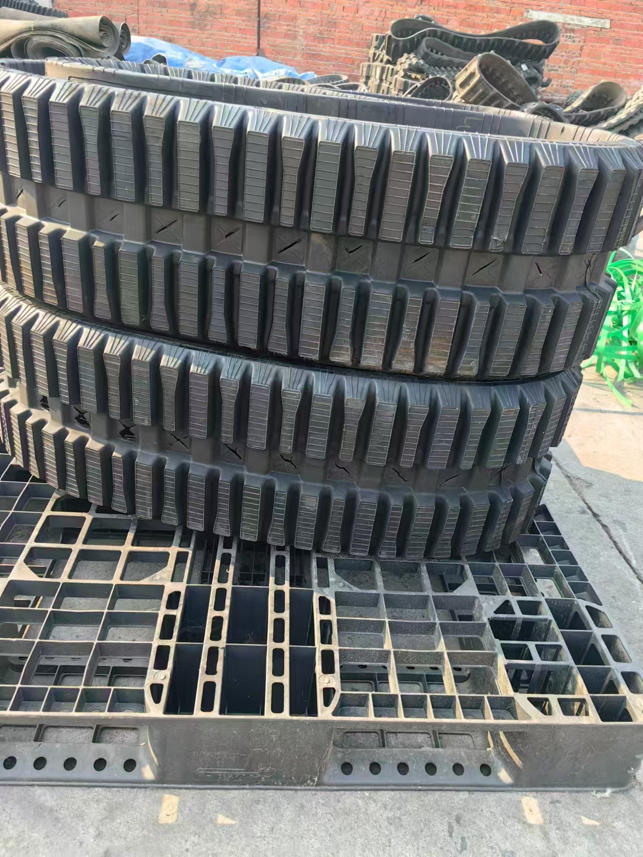 橡胶履带 挖掘机 / 小型工程机械履带 耐磨防滑 支持非标定制