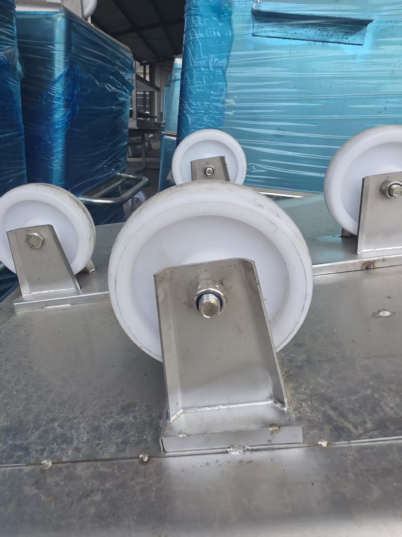 200L/400L 不锈钢周转料车 食品级物料转运车